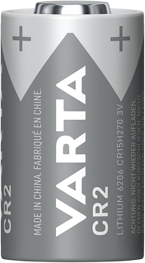 VARTA Lithium Cylindrical CR2 Batterie (2er Pack) VARTA Lithium Cylindrical CR2 Batterie (2er Pack)